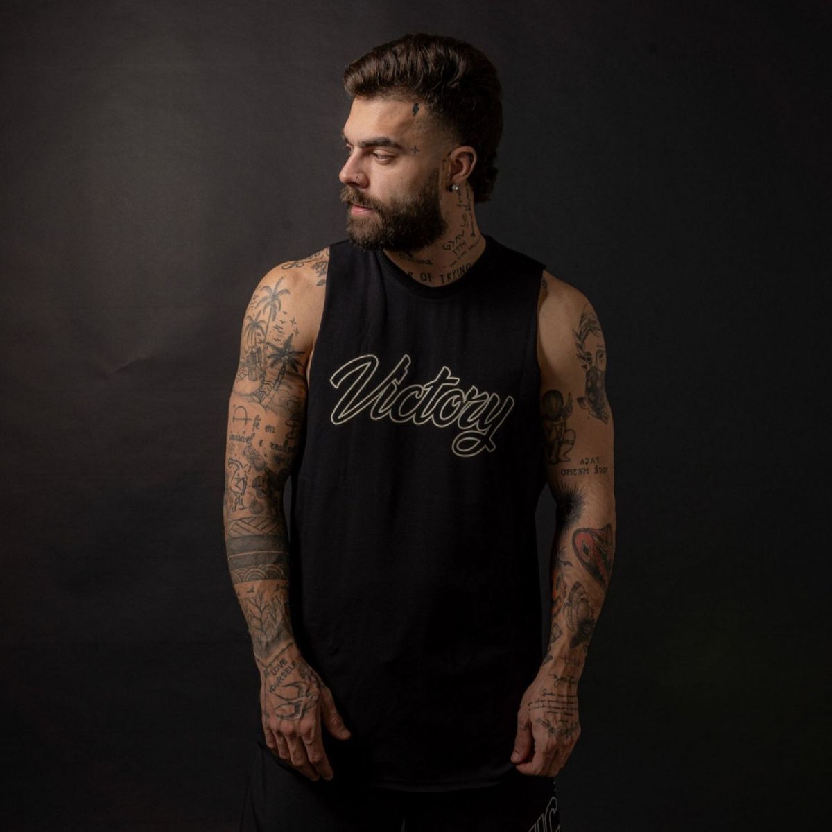Regata Cut Off Athl Mountain Preto