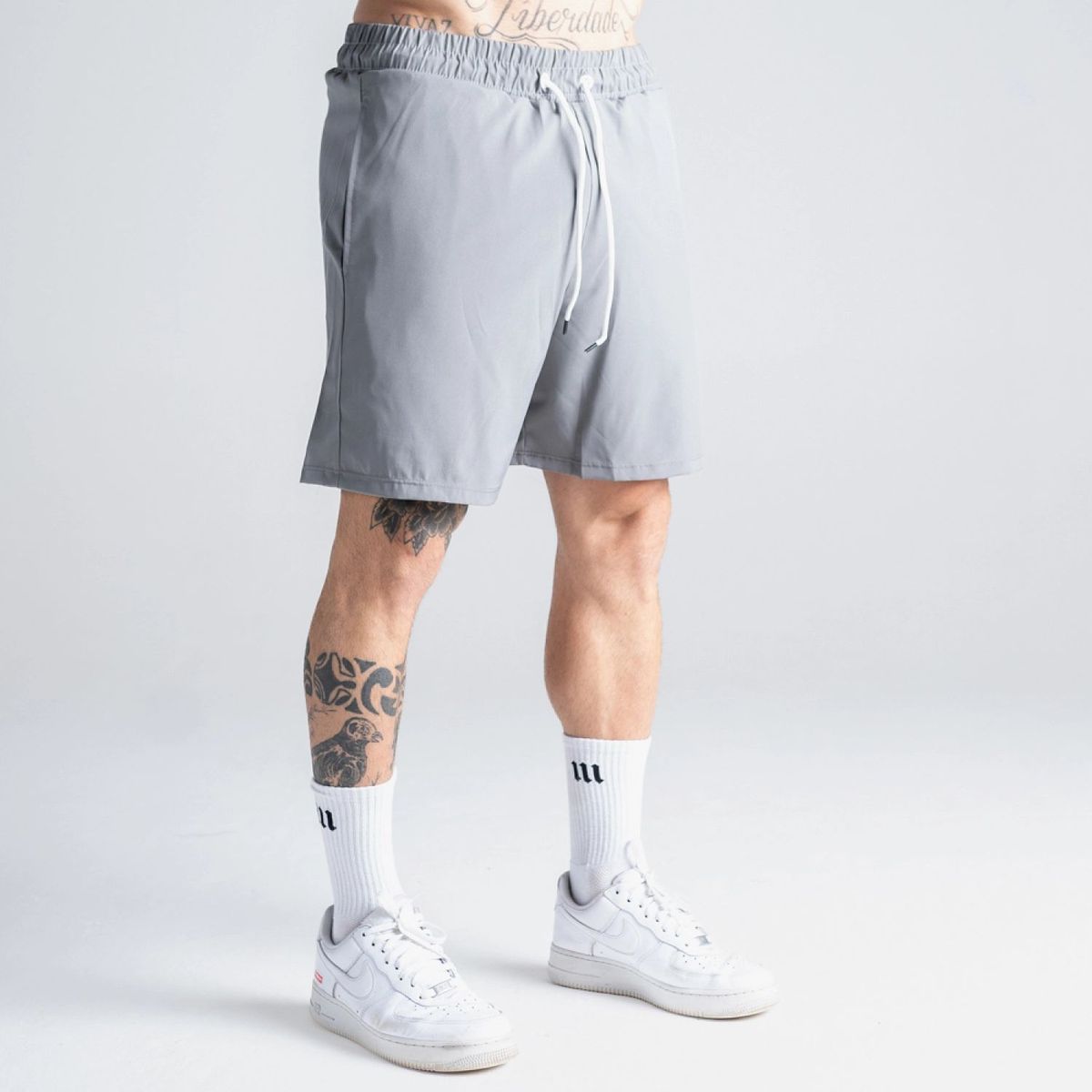 Shorts Tactel Allways Chumbo