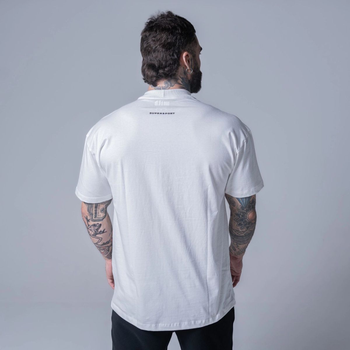 Camiseta Oversized Supersport Off White