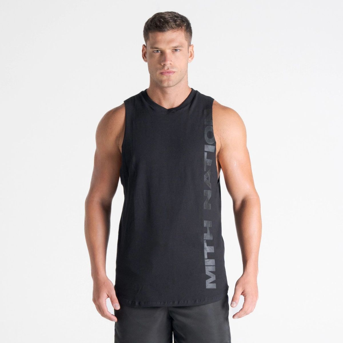 Regata Cut Off Mith Nation Preto