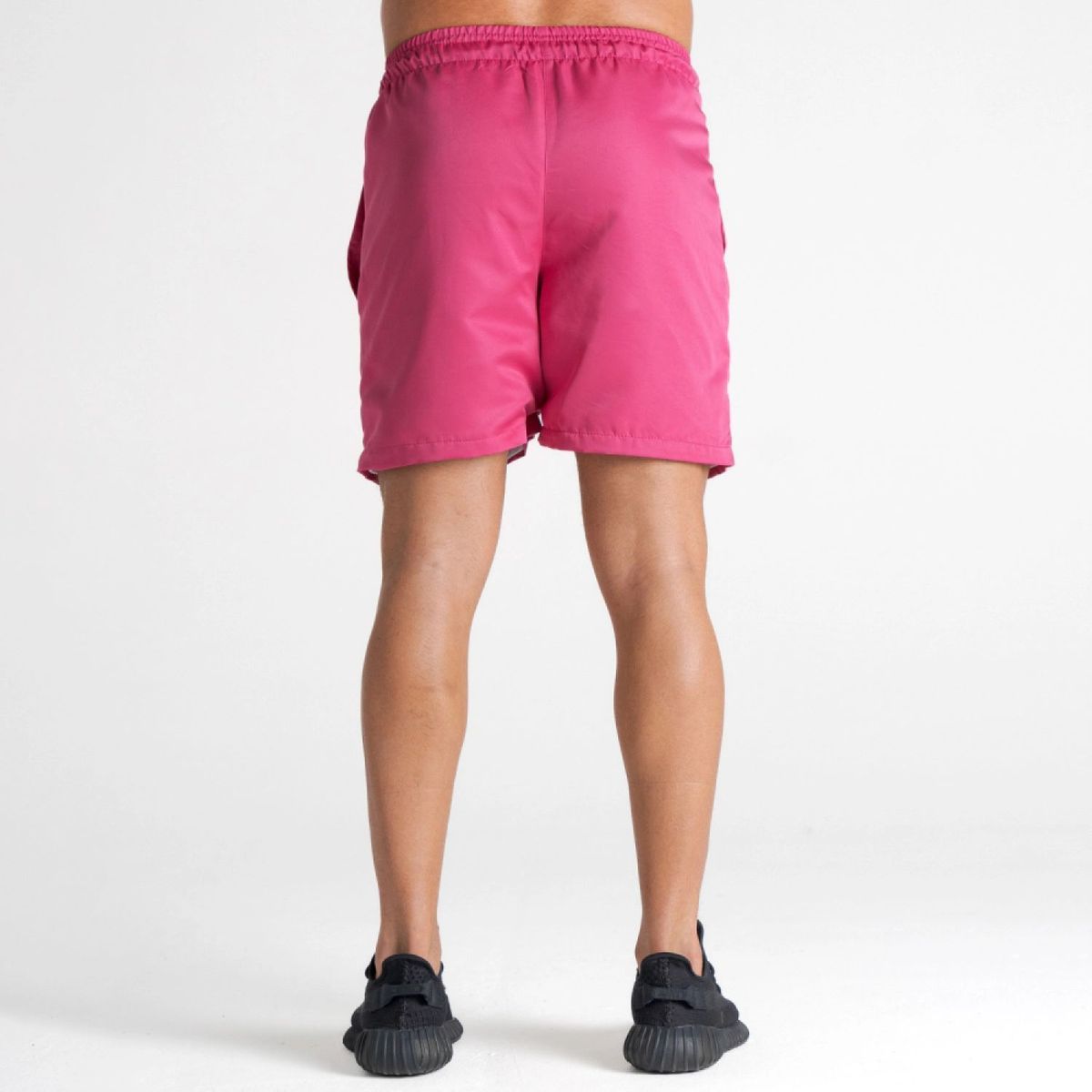 Shorts de tactel Mith Nation Pink
