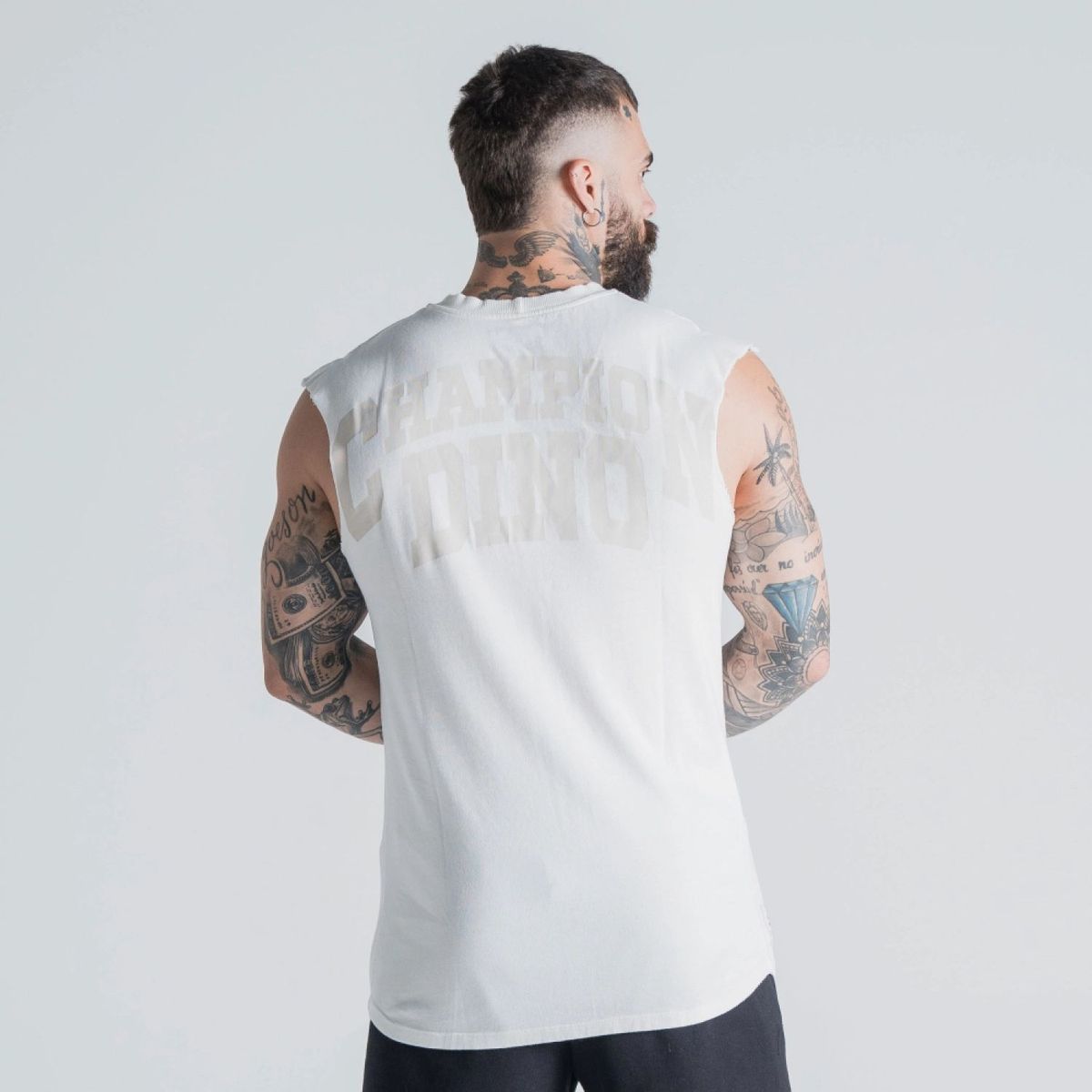 Regata Drop Shoulder Slevelles Estonada Ramon Dino Off White