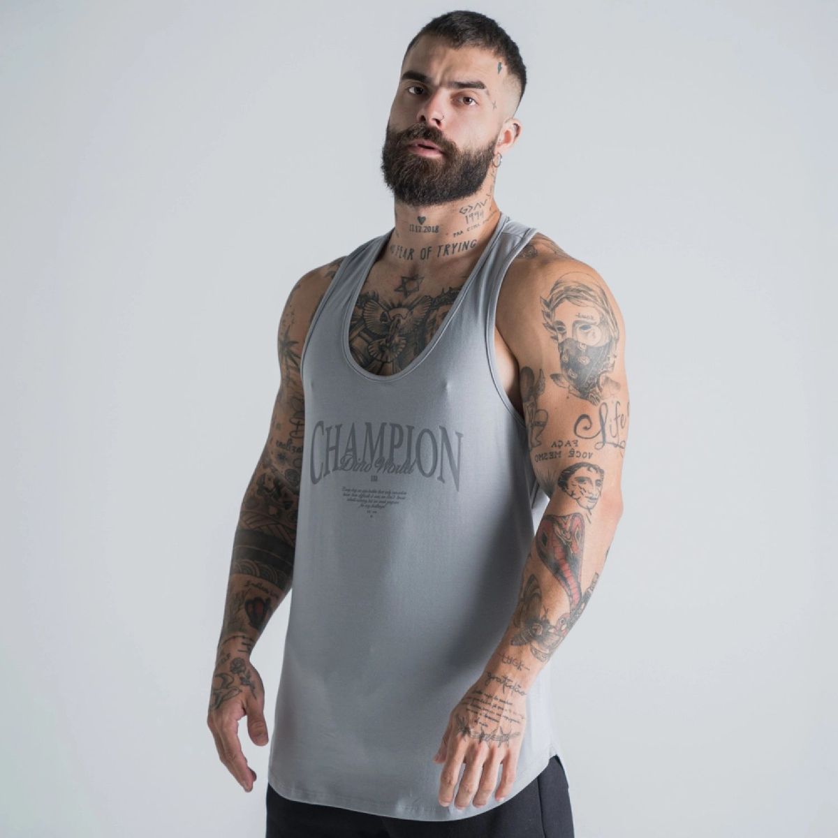 Regata Wide Ramon Dino Cinza
