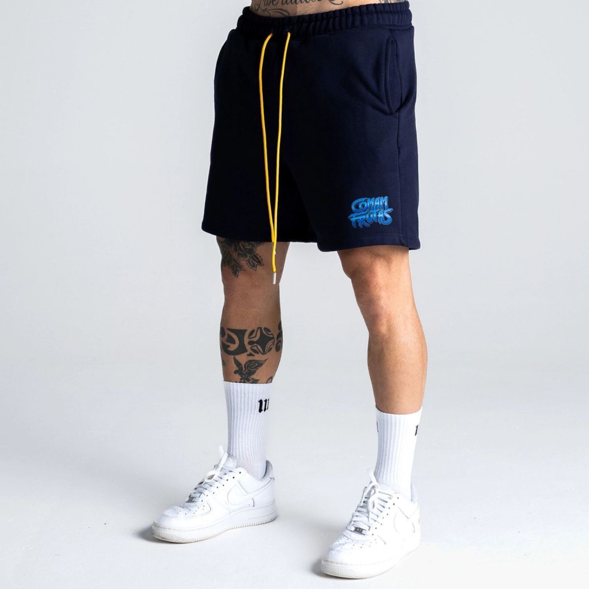 Shorts de Moletom Comam Frutas Marinho