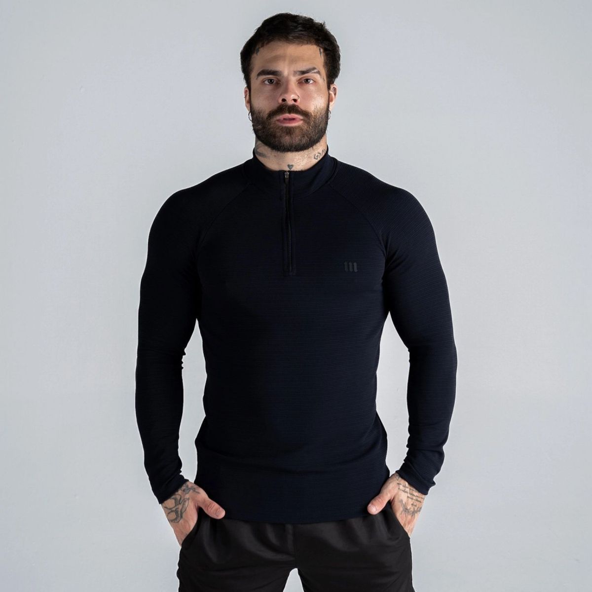 Camisa Manga Longa Mith Nation Pro Preto