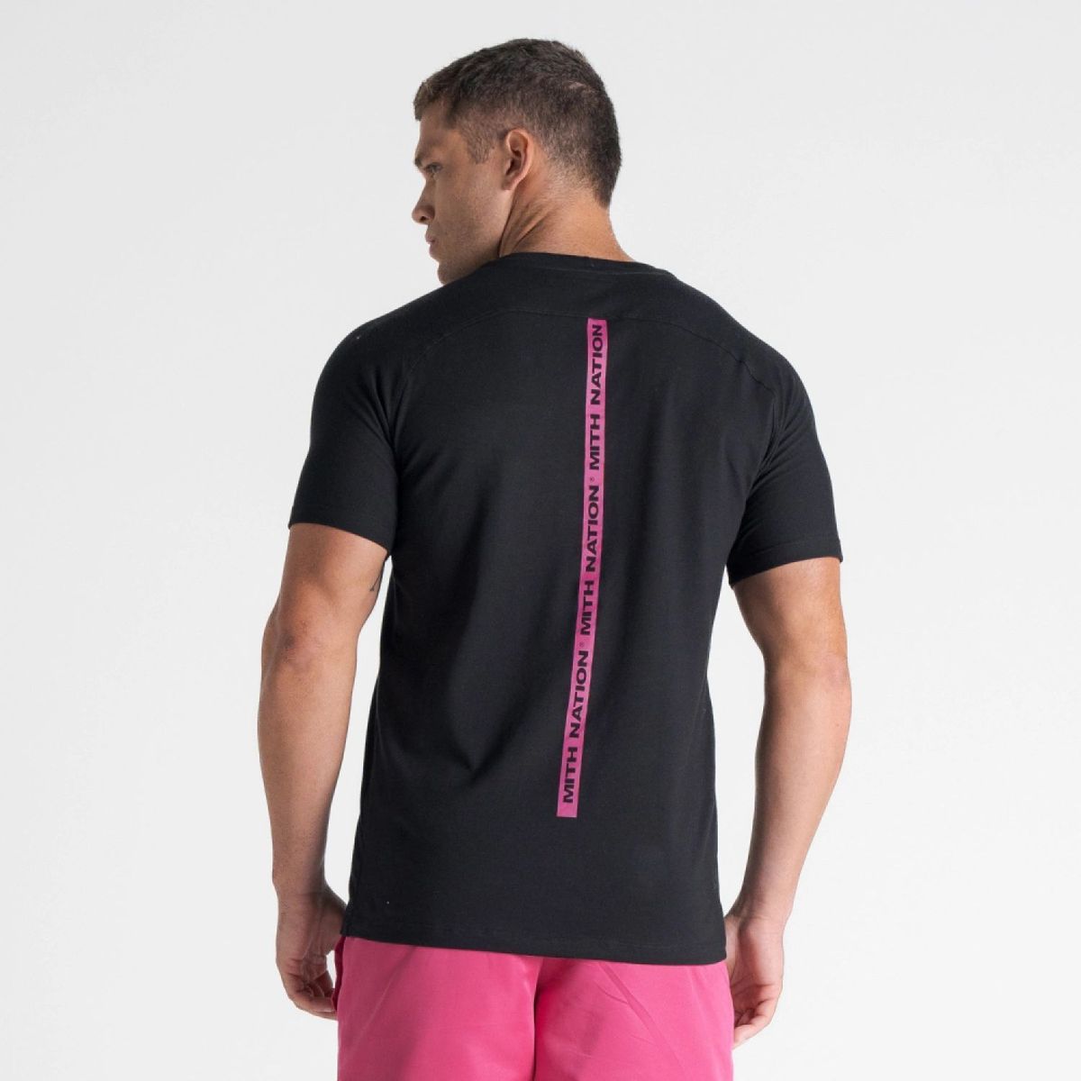 Camiseta Raglan Mith Pro Nation Preto