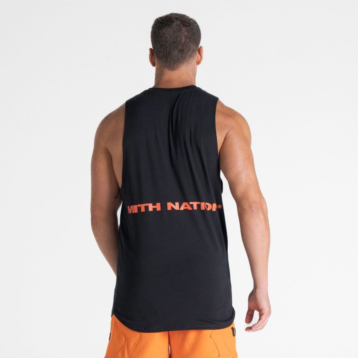Regata Cut Off Mith Nation Fluor Preto