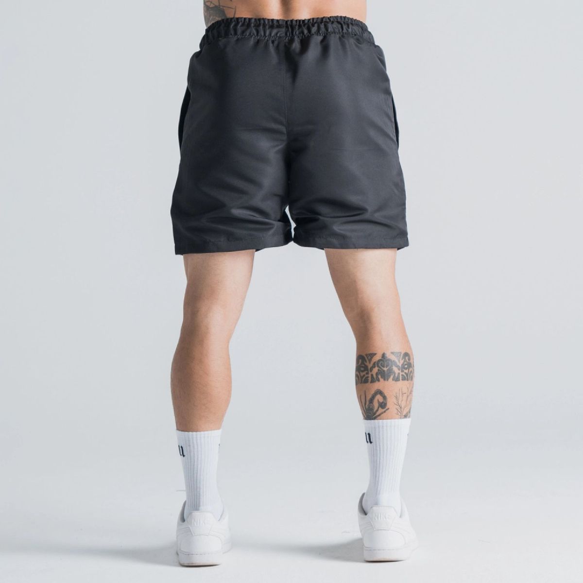 Shorts de Tactel Ramon Dino Preto