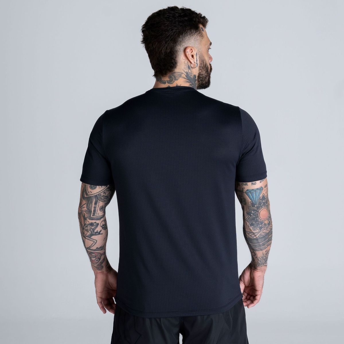 Camiseta Básica Mith Nation Drifit Pro Preto