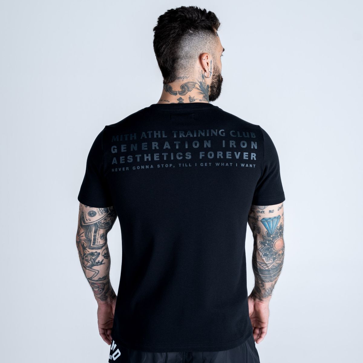 Camiseta Básica Mith Athl Generation Preto