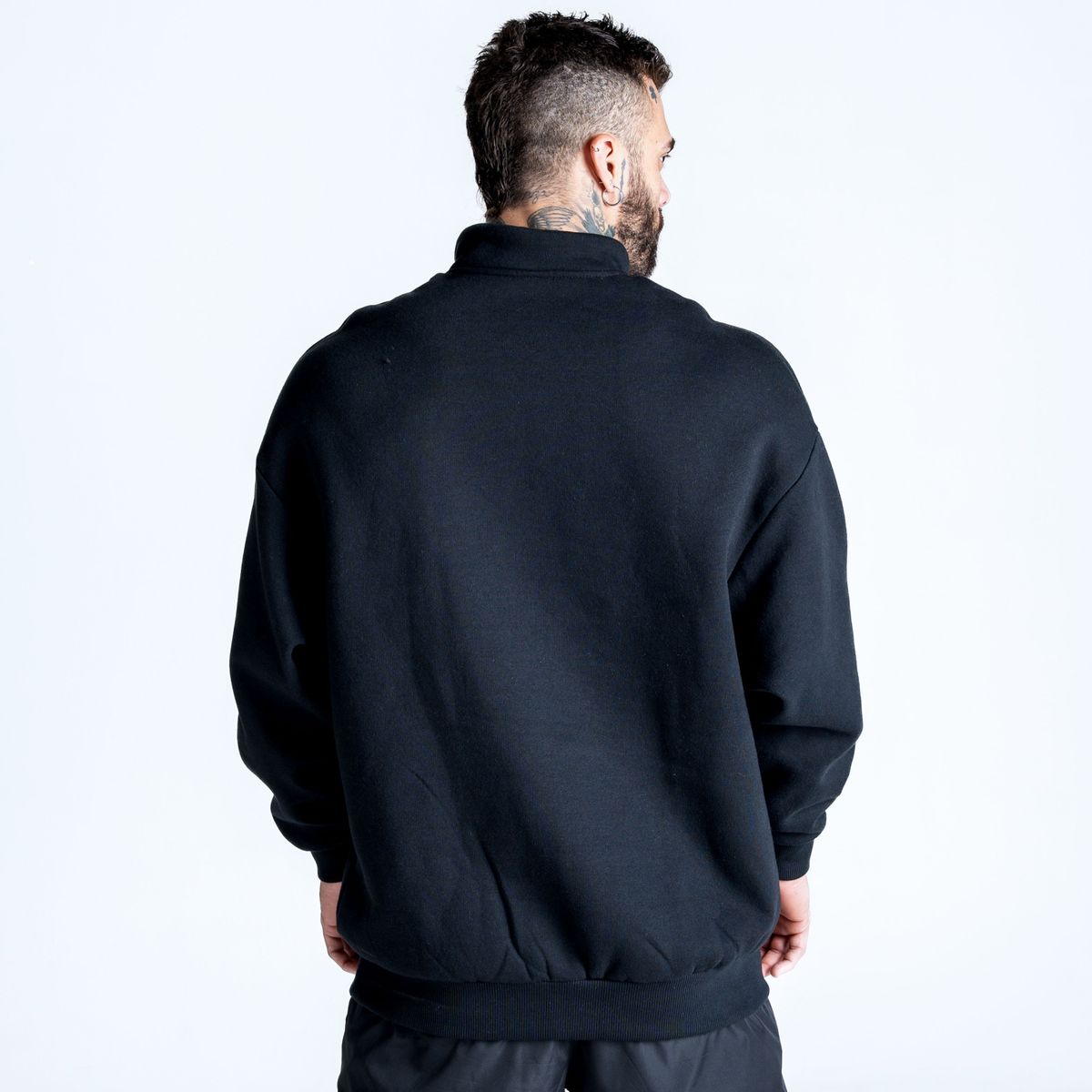 Blusa De Moletom Mith Nation Preto