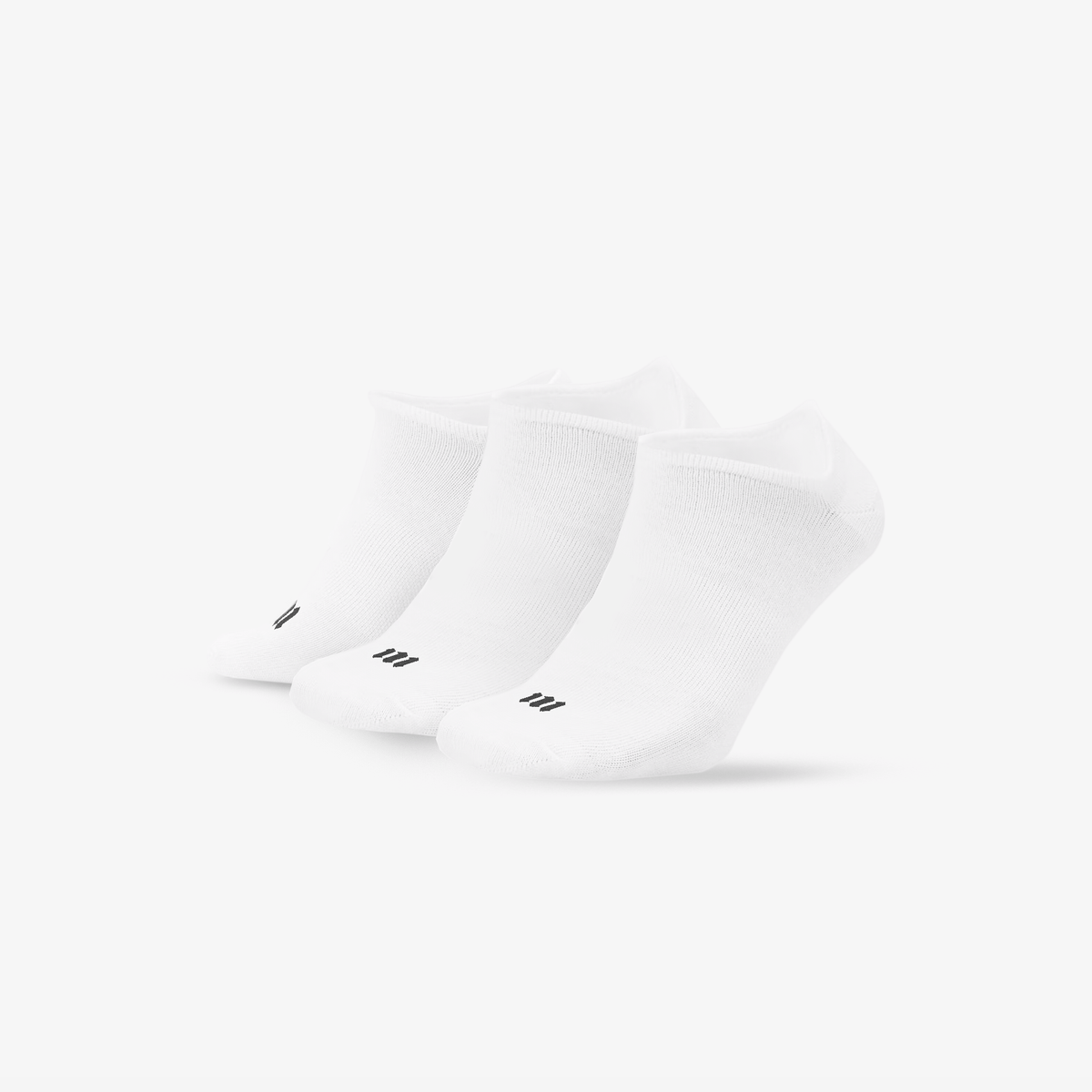 Kit 3 Meias Cano Invisível Light Mith Branco
