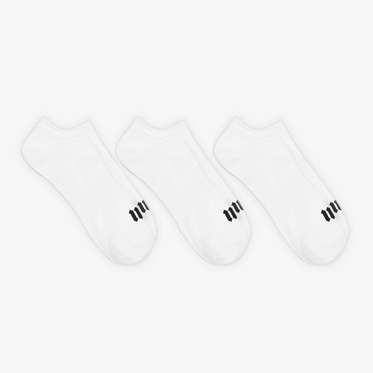 Kit 3 Meias Cano Invisível Light Mith Branco