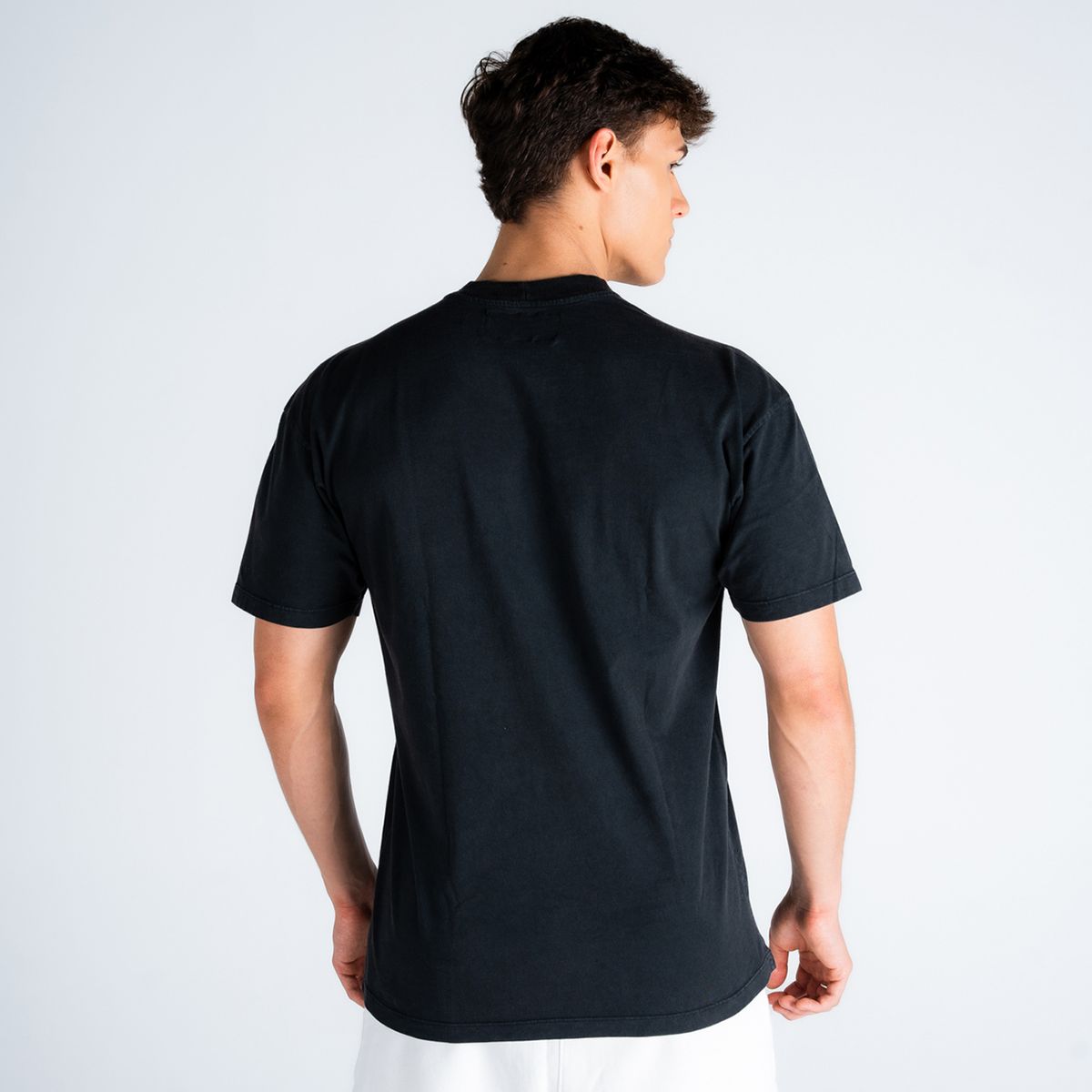 Camiseta Oversized Estonada Mith Gang Warrior Preto
