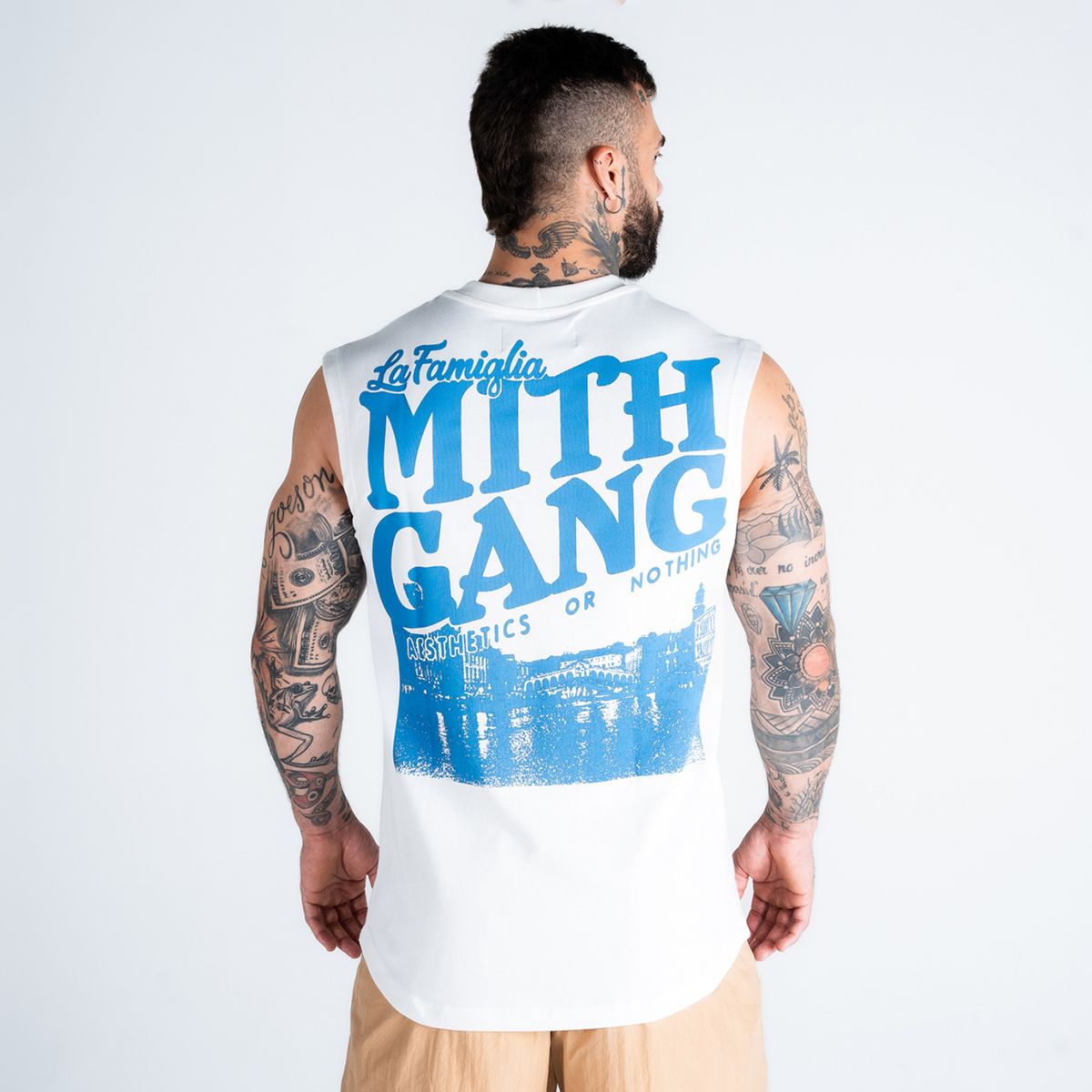 Regata Drop Shoulder Slevelles Mith Gang Venice Off White