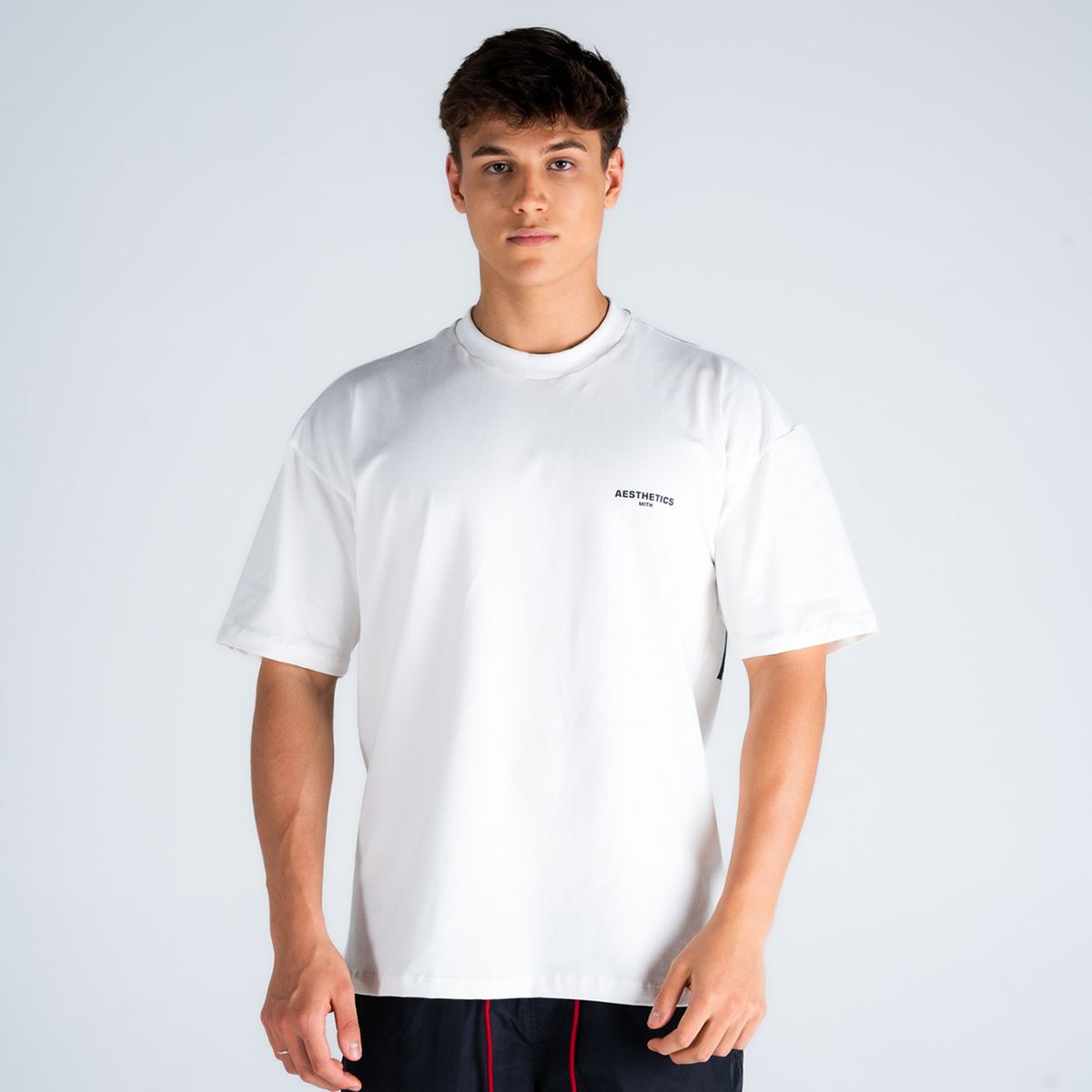 Camiseta Oversized Aesthetics Off White