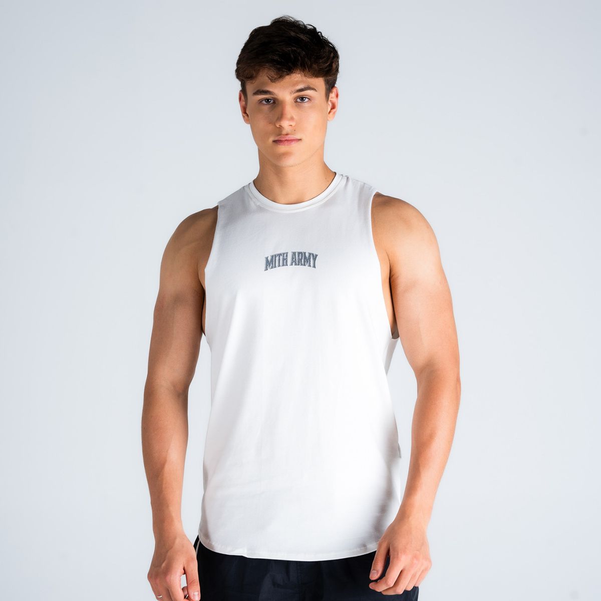 Regata Cut Off Mith Army True Warrios Off White