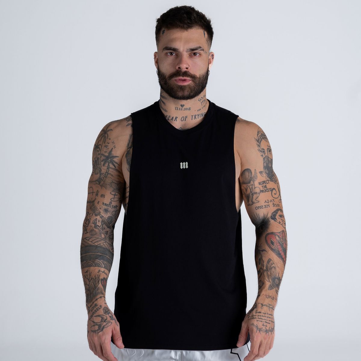Regata Cut Off Mith Nation Profile Preto