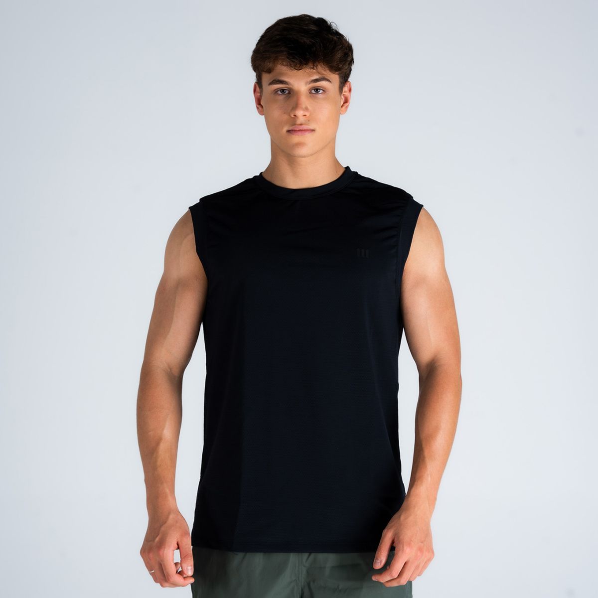 Regata Drop Shoulder Slevelles Mith Nation Dri-fit Preto
