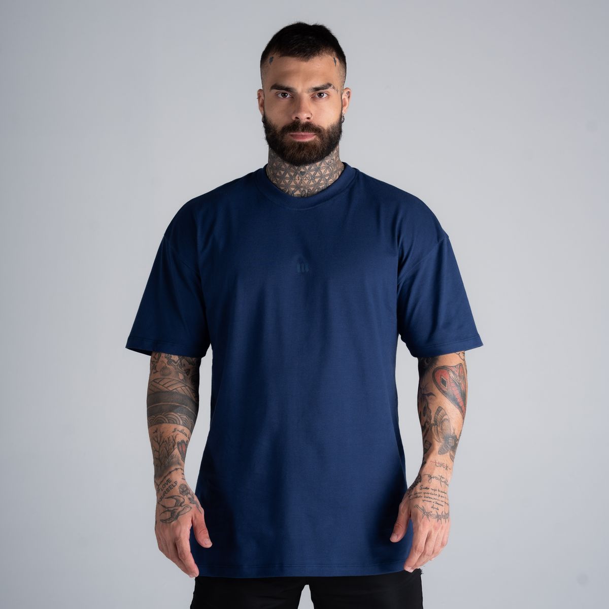 Camiseta Oversized Symbol Marinho Mith