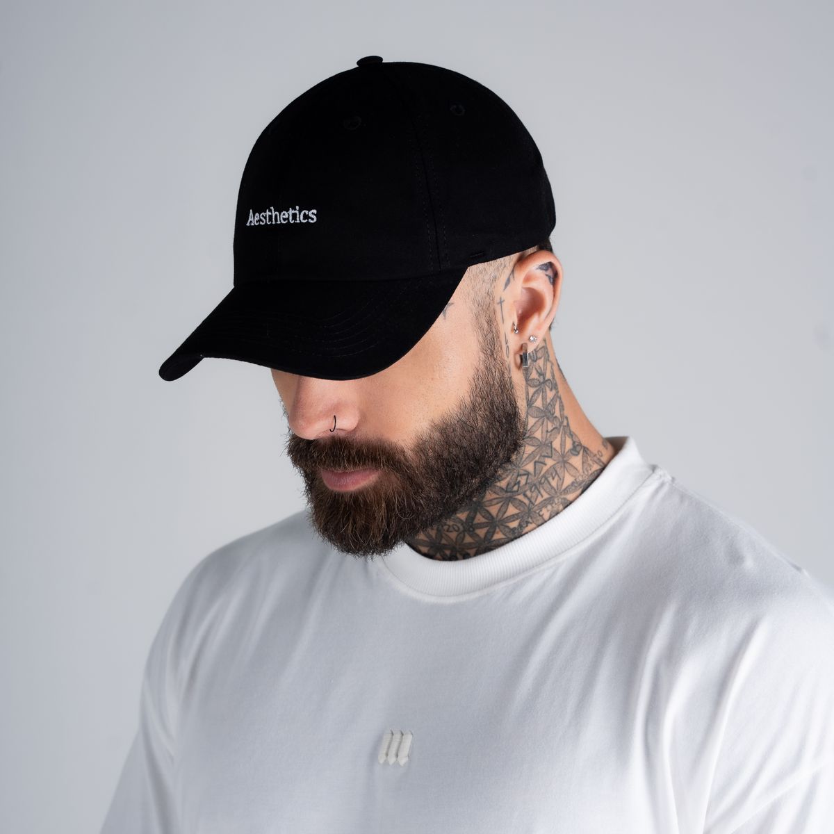 Boné Aba Curva Aesthetics Preto