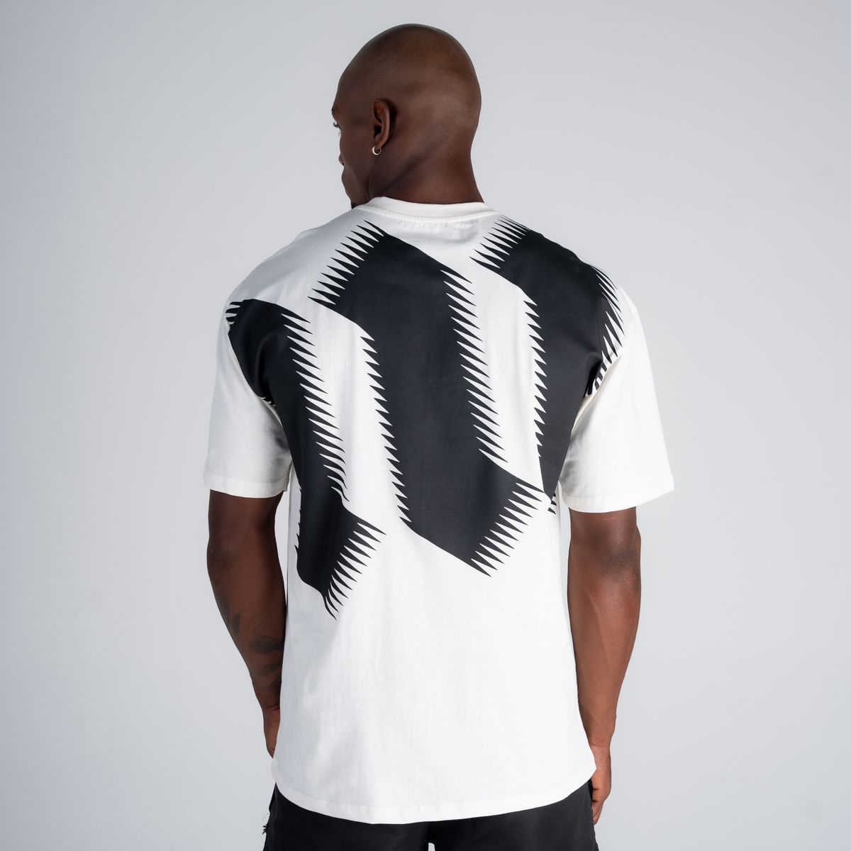 Camiseta Oversized Mith Nation Comb Off White
