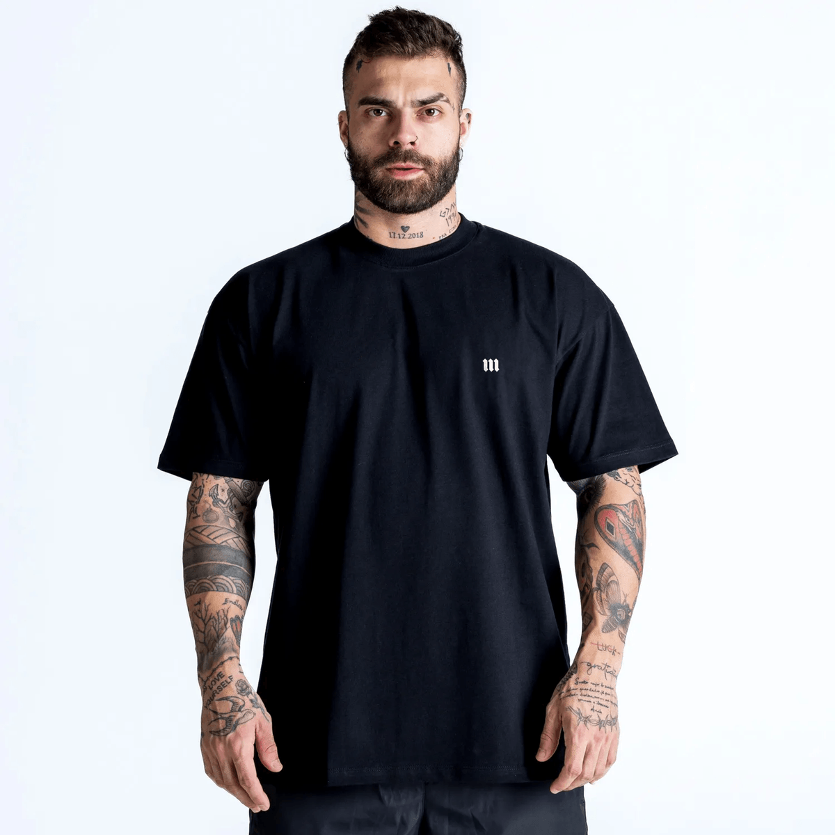 Camiseta Oversized Não Pago Pau Preto
