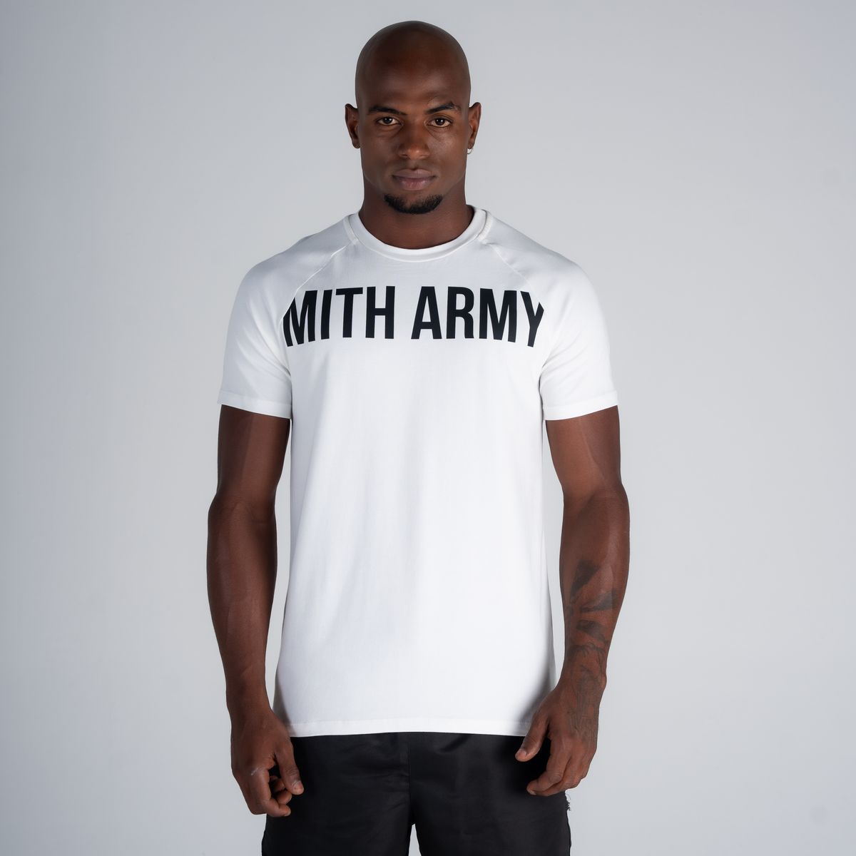 Camiseta Raglan Mith Nation Off White