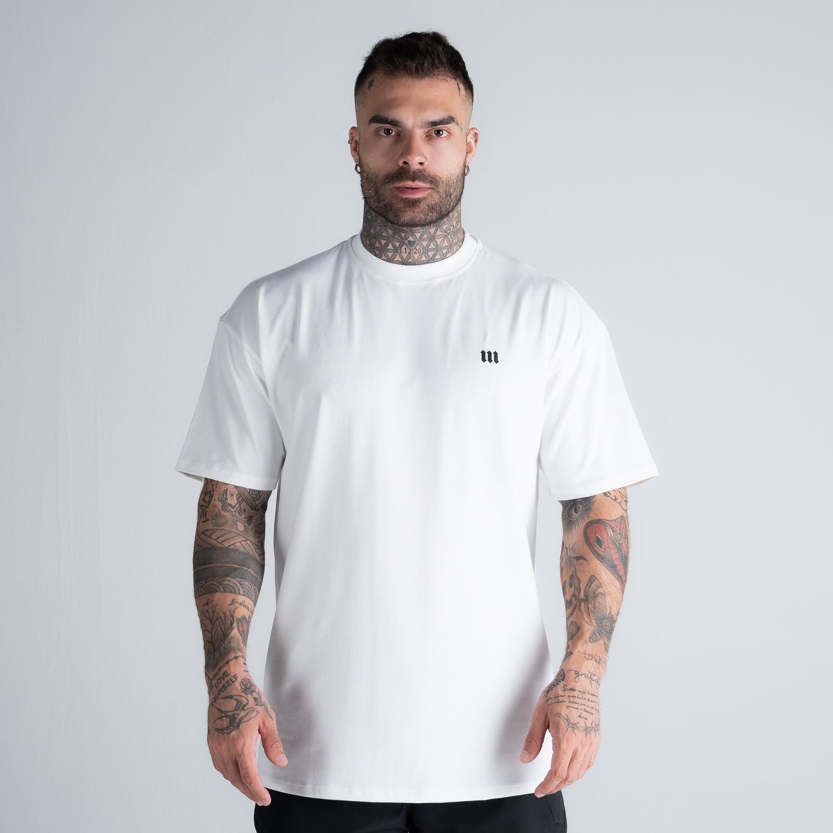 Camiseta Oversized Mith Nation Clipping Off White