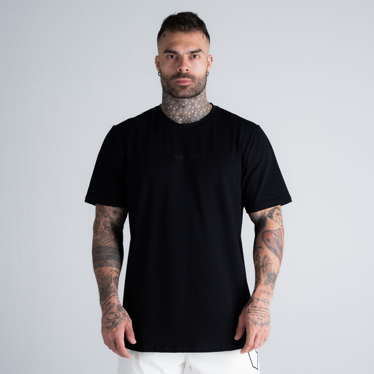 Camiseta Mith Nation Logo Preto