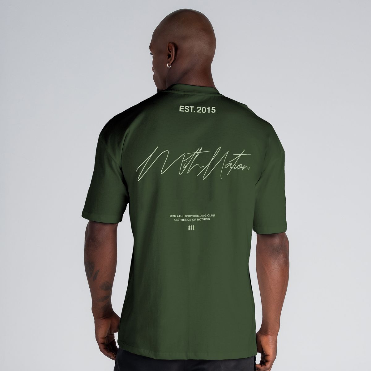 Camiseta Oversized Mith Nation Signature Verde