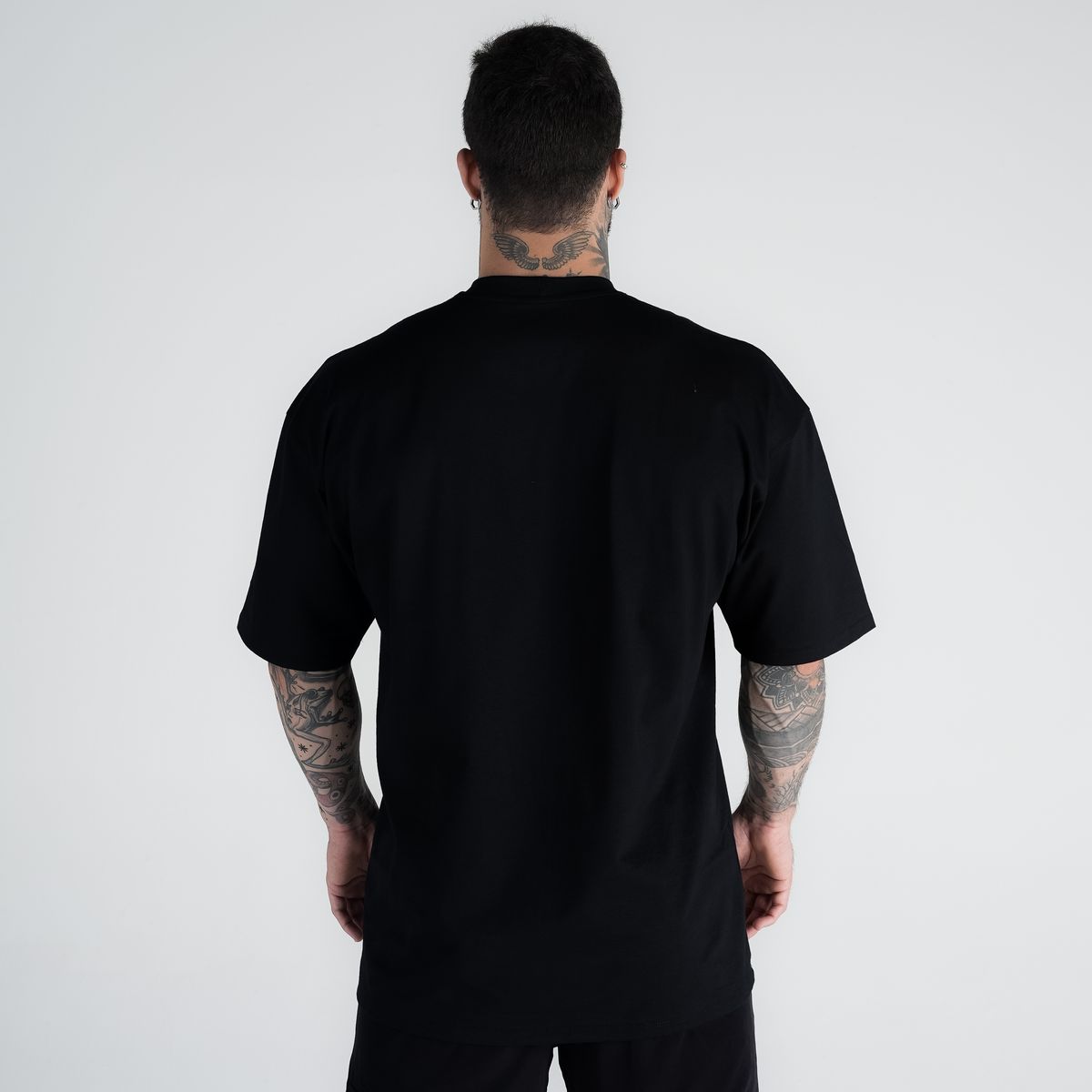 Camiseta Oversized Mark Preto Mith