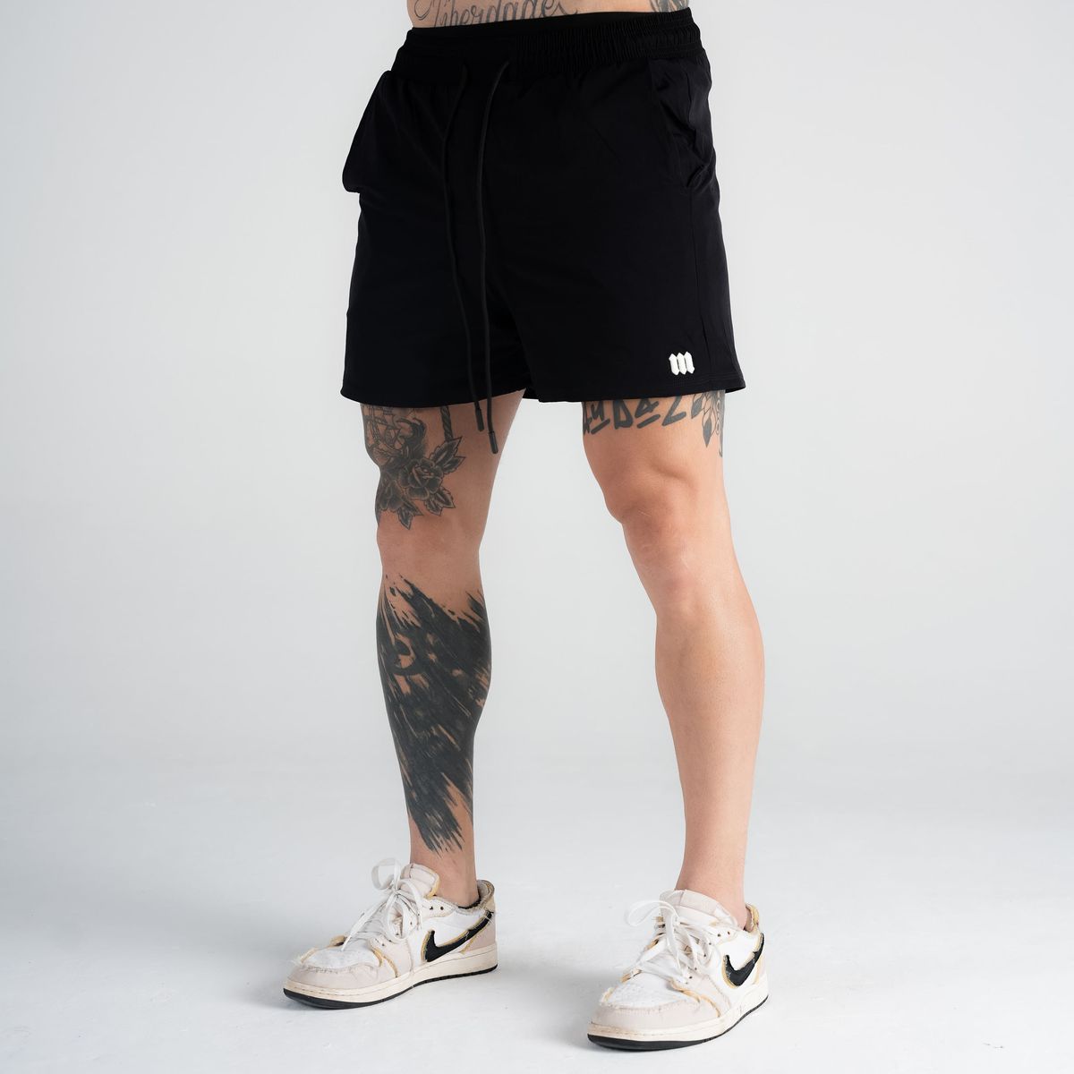 Shorts Curto de Tactel Mith Nation Preto