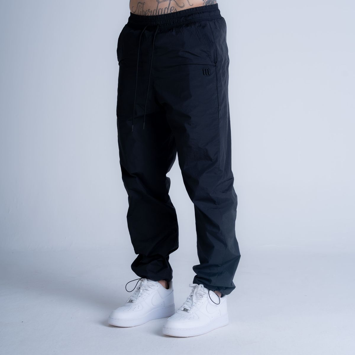 Calça de Tactel Dupla Mith Nation Preto