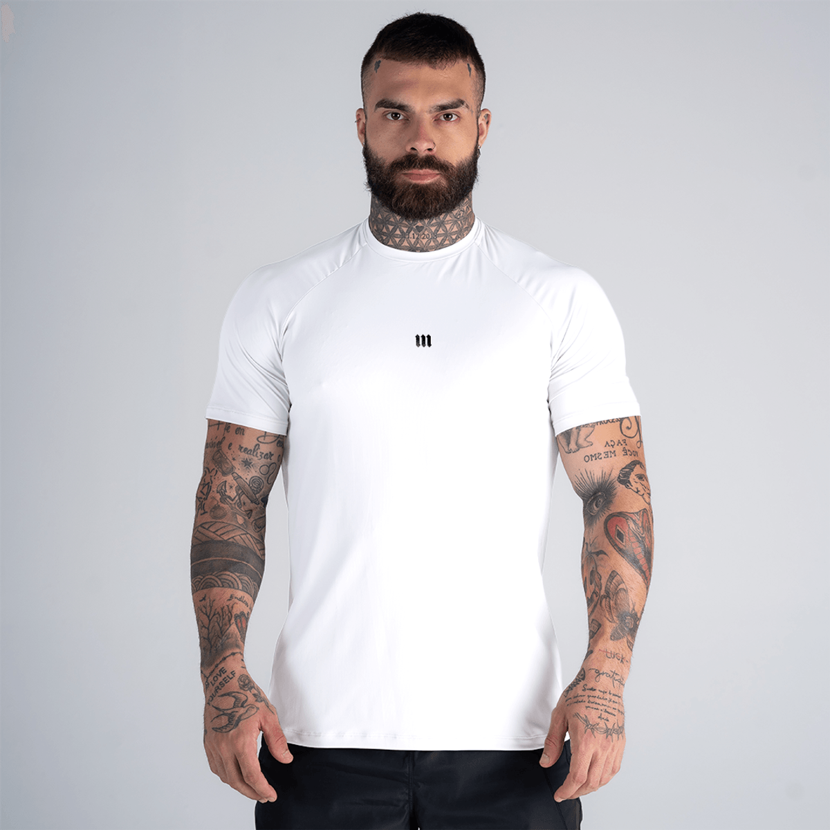 Camiseta Dry Fit Pro Branco Mith