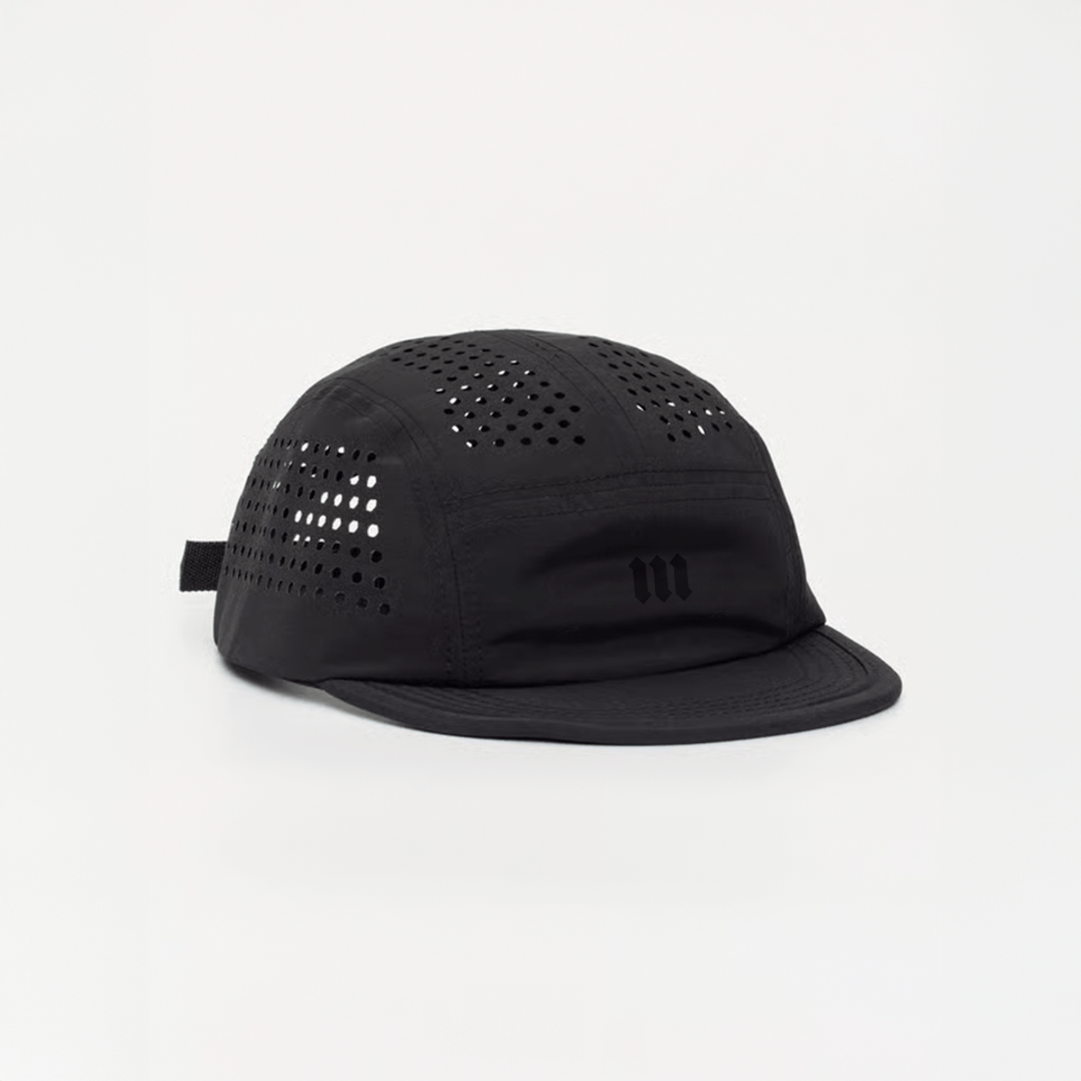 Boné Running Fivepanel Laser Preto