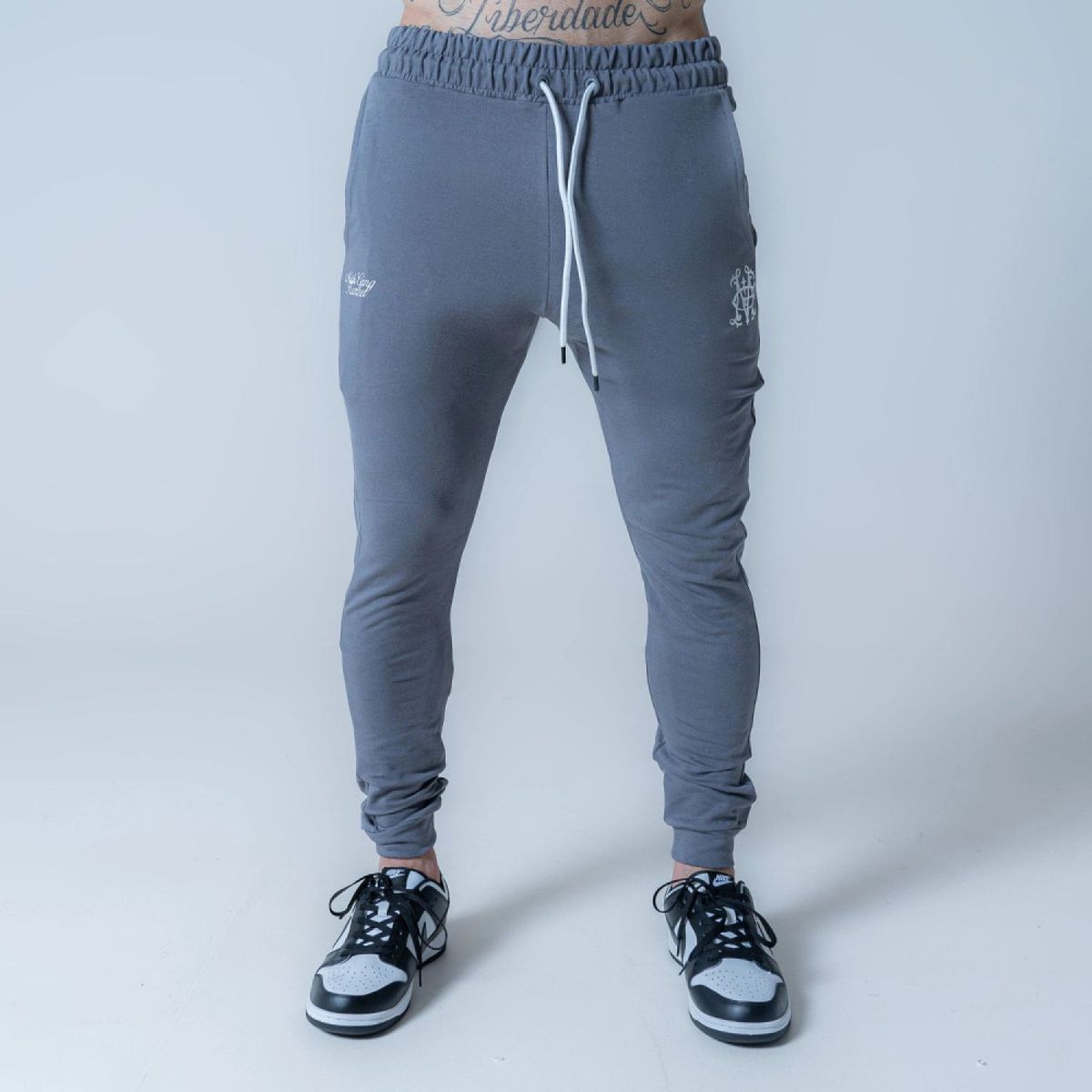 Calça Jogger De Moletinho  Gang Chumbo