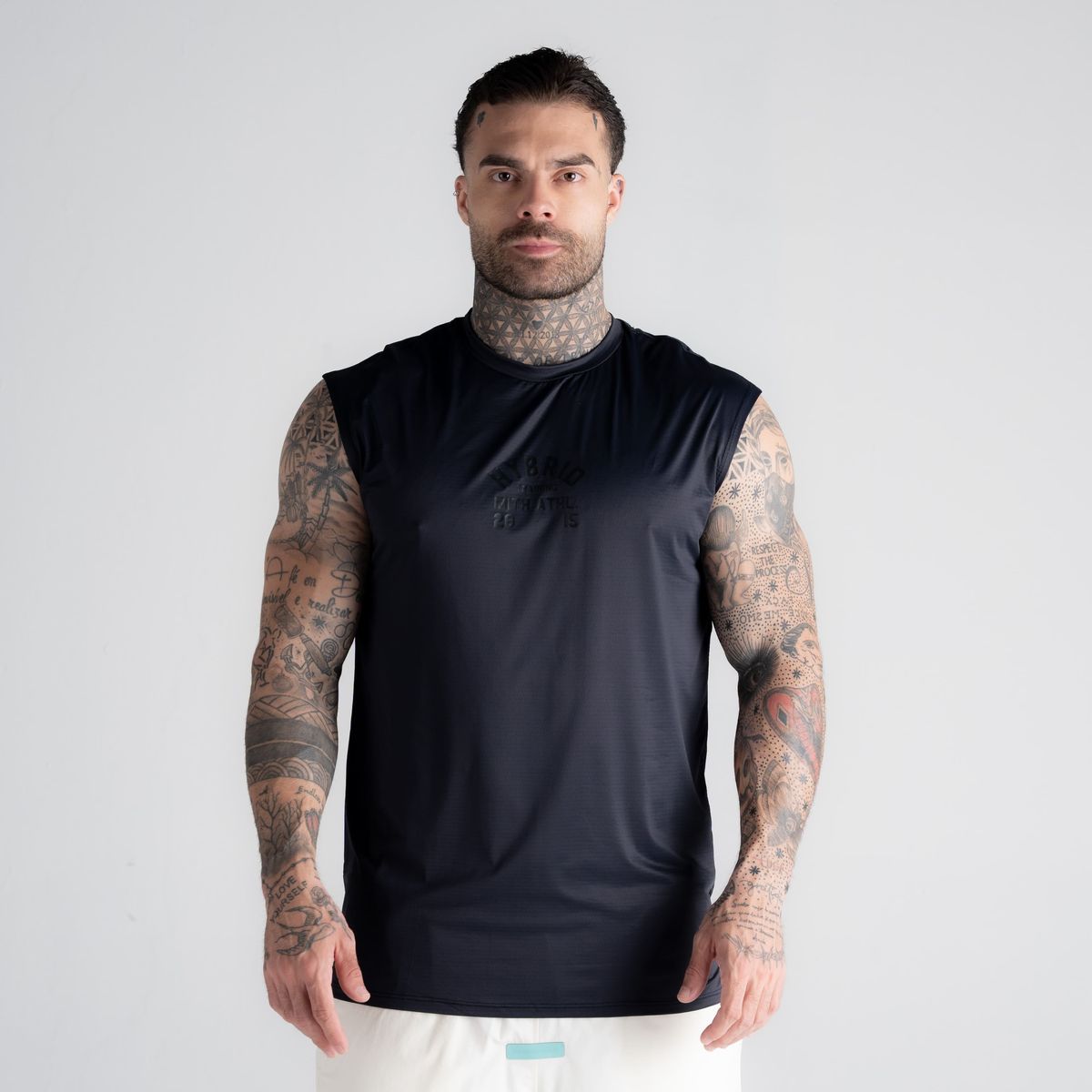 Regata Drop Shoulder Slevelles Mith Athl Basic Preto