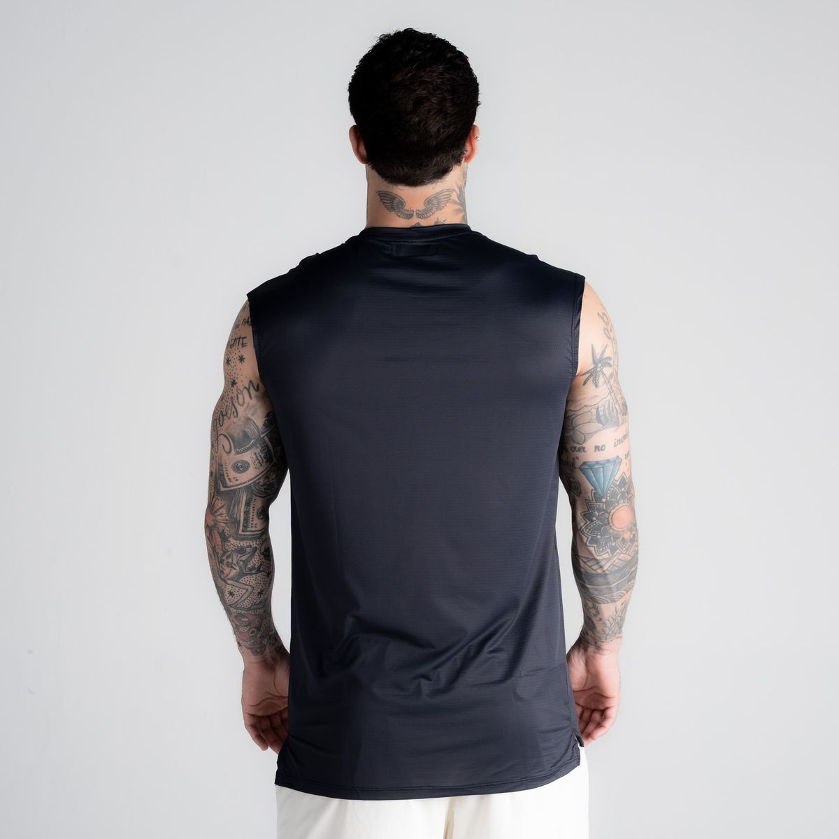 Regata Drop Shoulder Slevelles Mith Athl Basic Preto