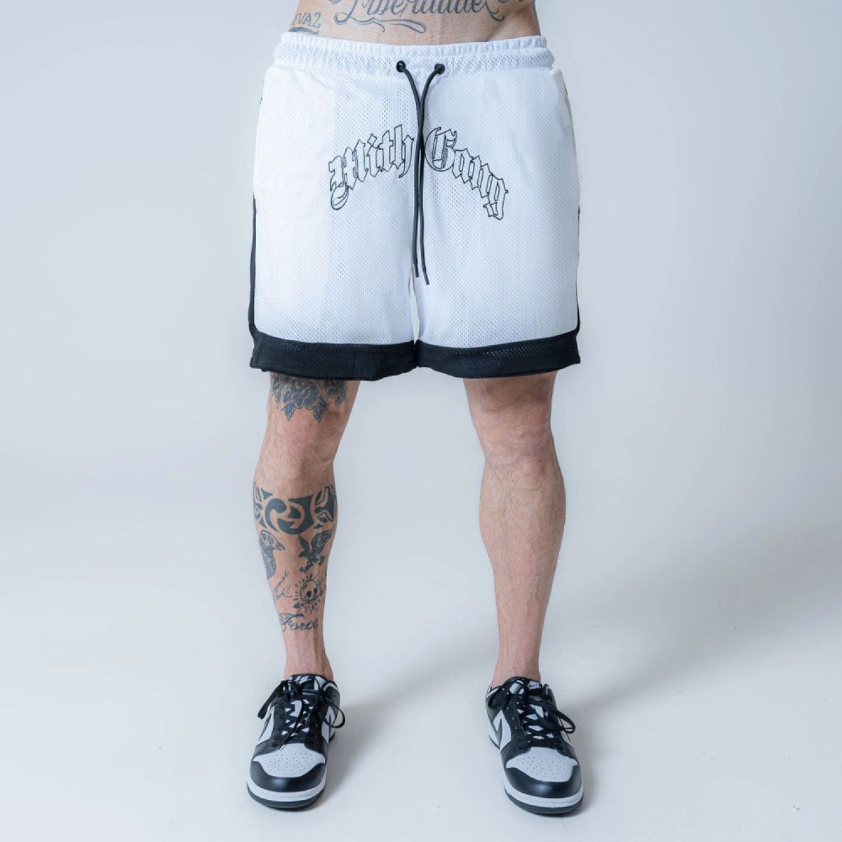 Shorts Duplo De Malha Mith Gang Off White