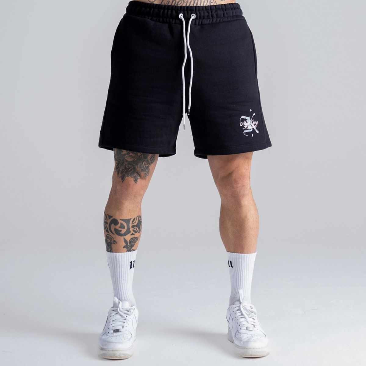 Shorts De Moletom Mith Gang Preto