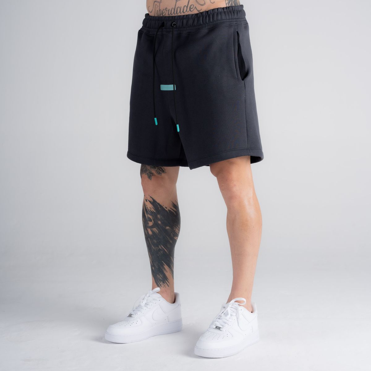Shorts de Moletom Mith Aesthetics Chumbo