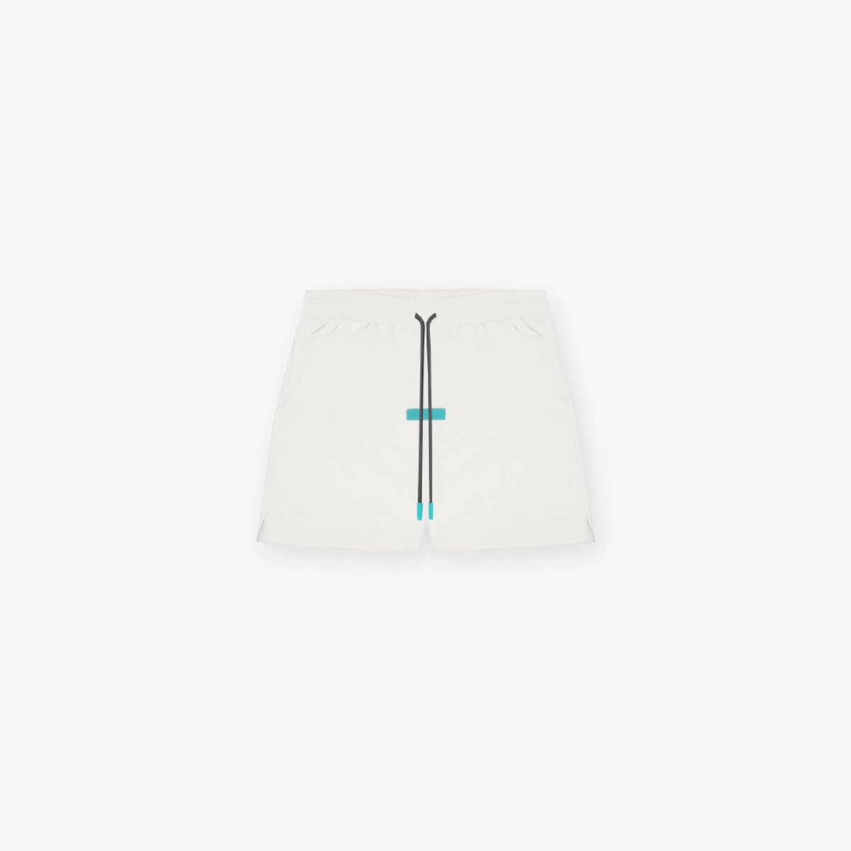 Shorts de Tactel Mith Aesthetics Off White
