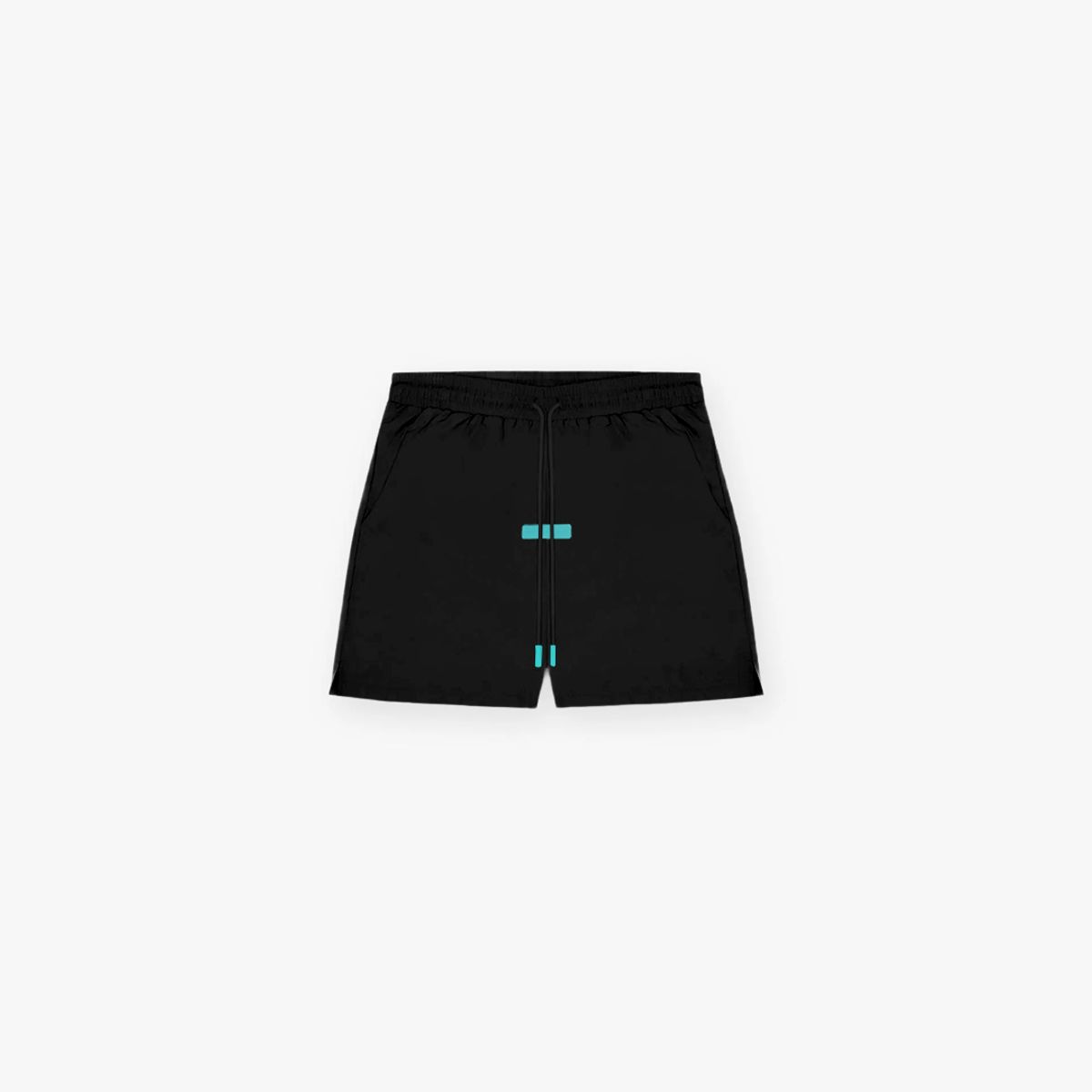 Shorts de Tactel Mith Aesthetics Preto
