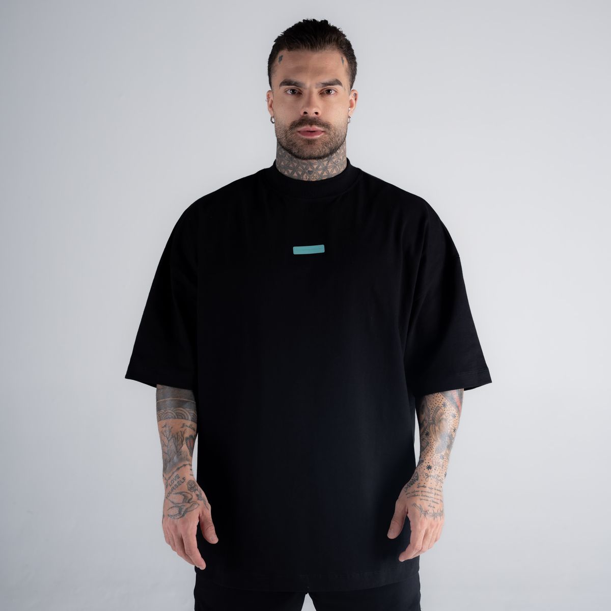Camiseta Oversized Hazy Mith Aesthetics Preto