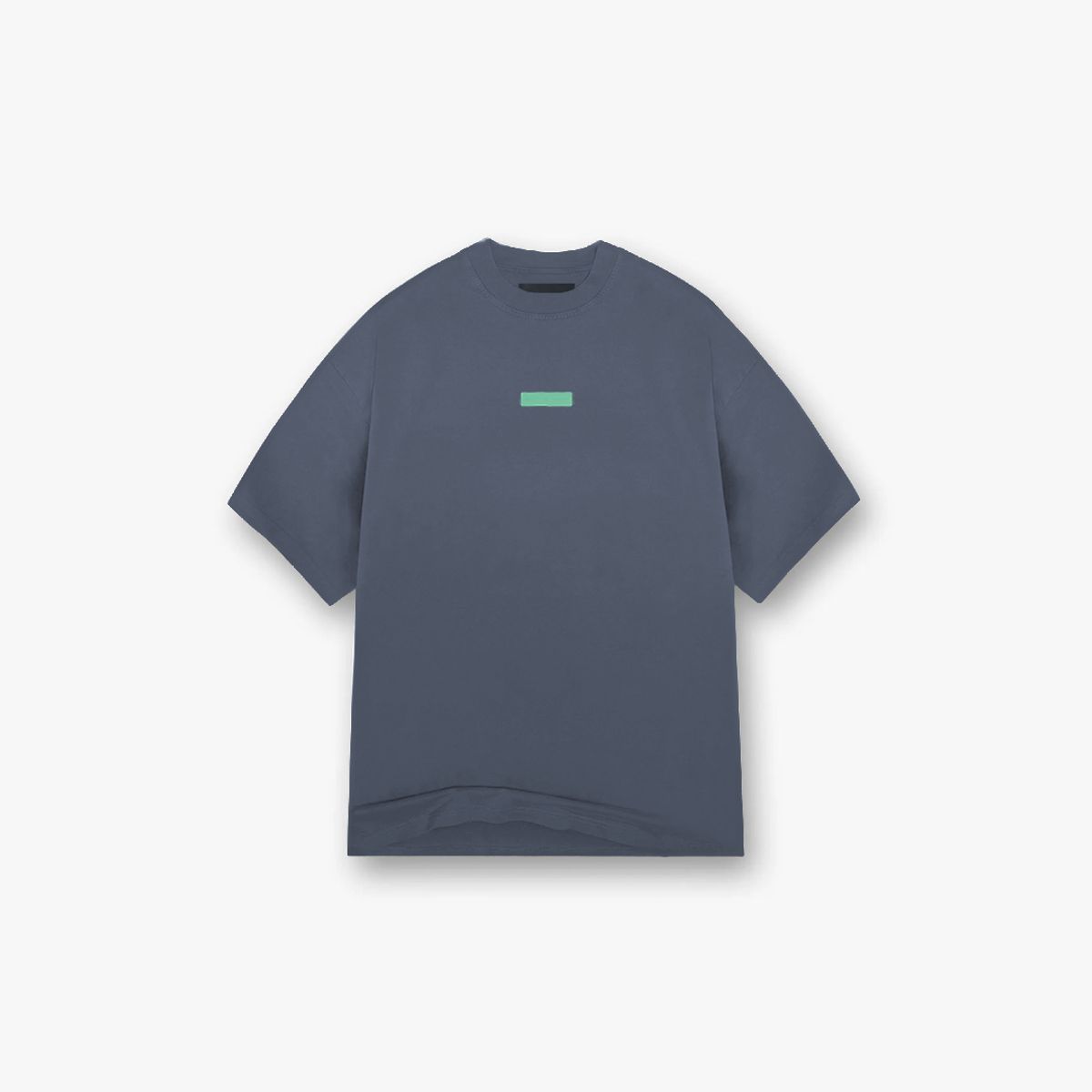 Camiseta Oversized Hazy Mith Aesthetics Cinza