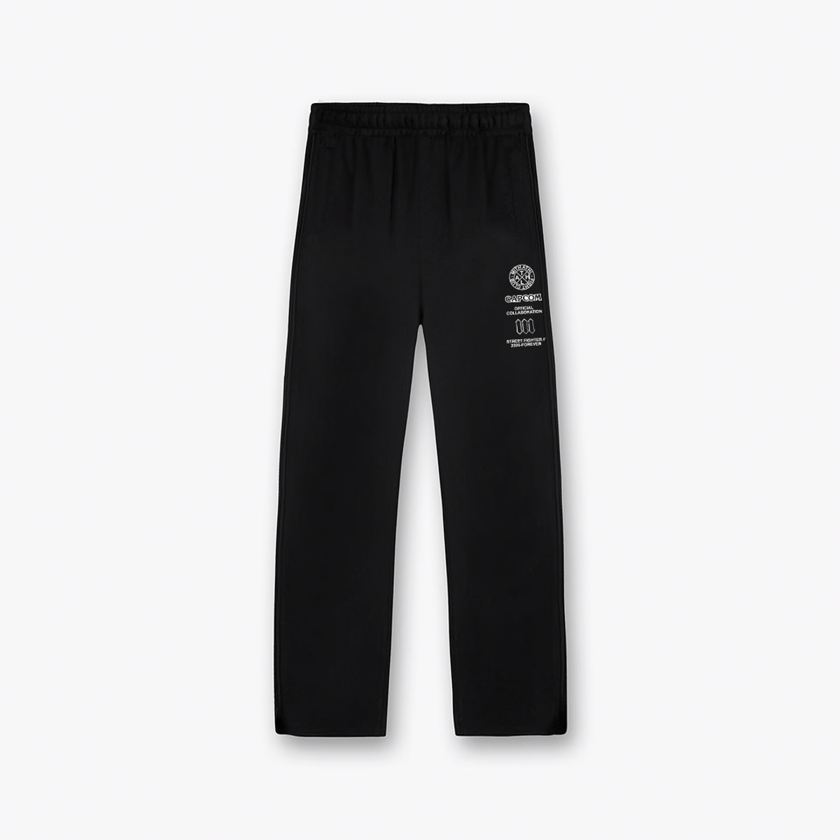 Calça De Moletom Oversized Street Fighter You Win Preto
