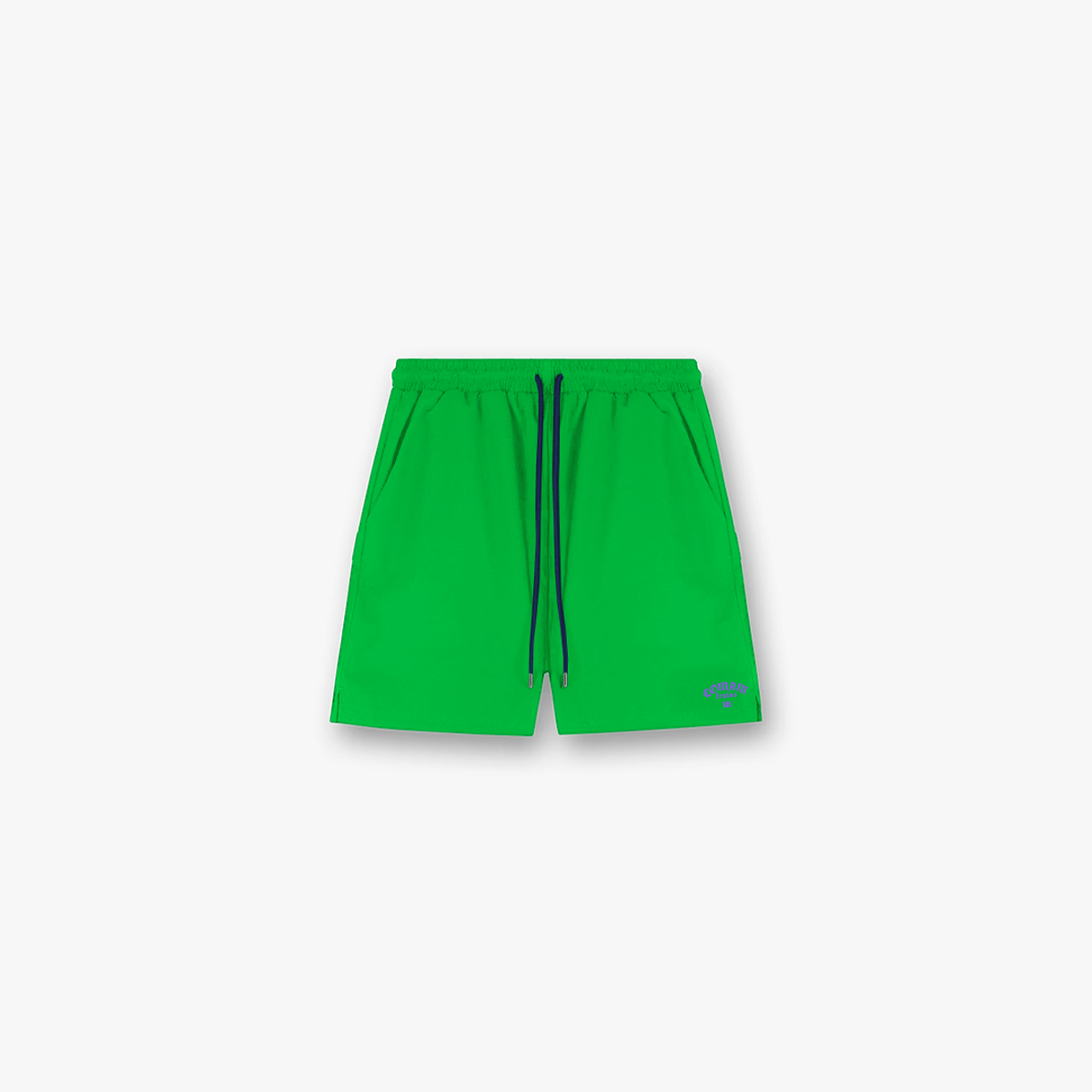 Shorts Curto Tactel Comam Frutas Verde