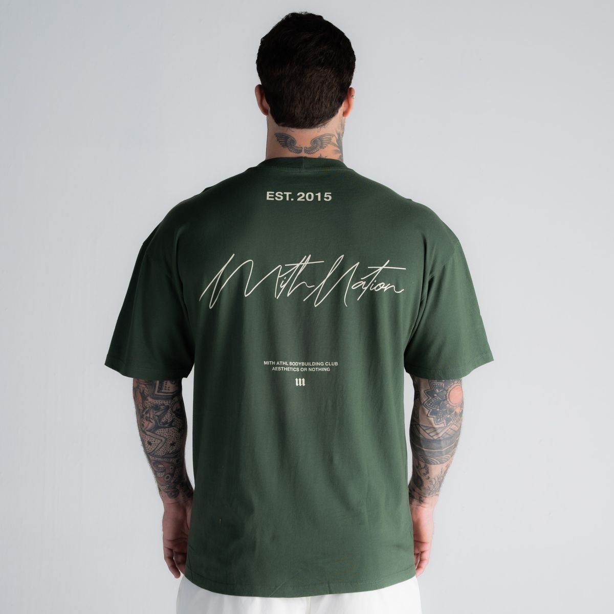 Camiseta Oversized Mith Nation Signature Verde